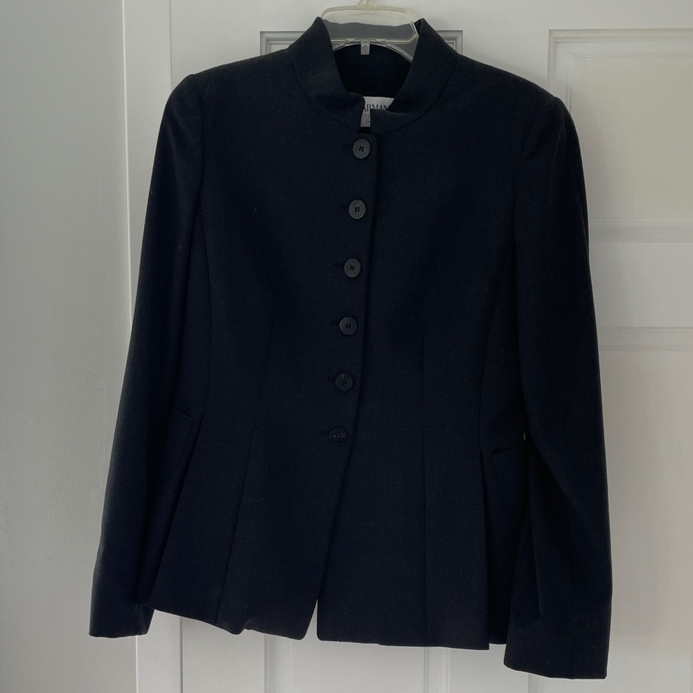 Armani Collezioni dark gray jacket 8